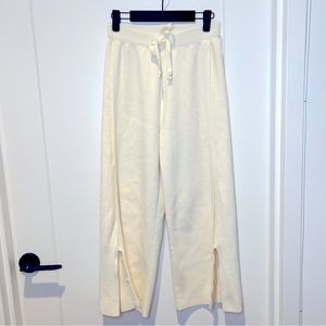 Ribbed Wide Leg Knit Pants